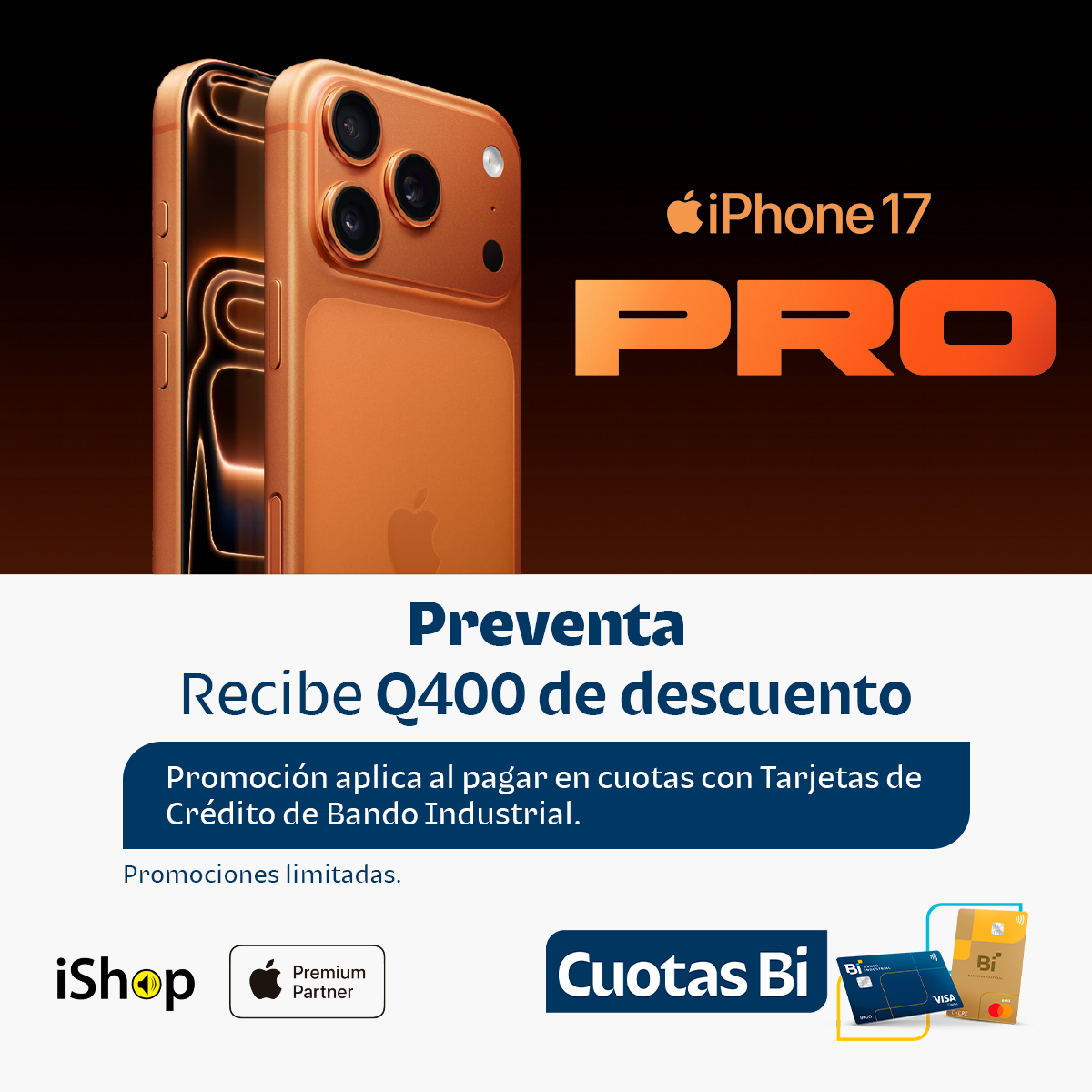 01 POST - iSHOP IPHONE 17 PRO