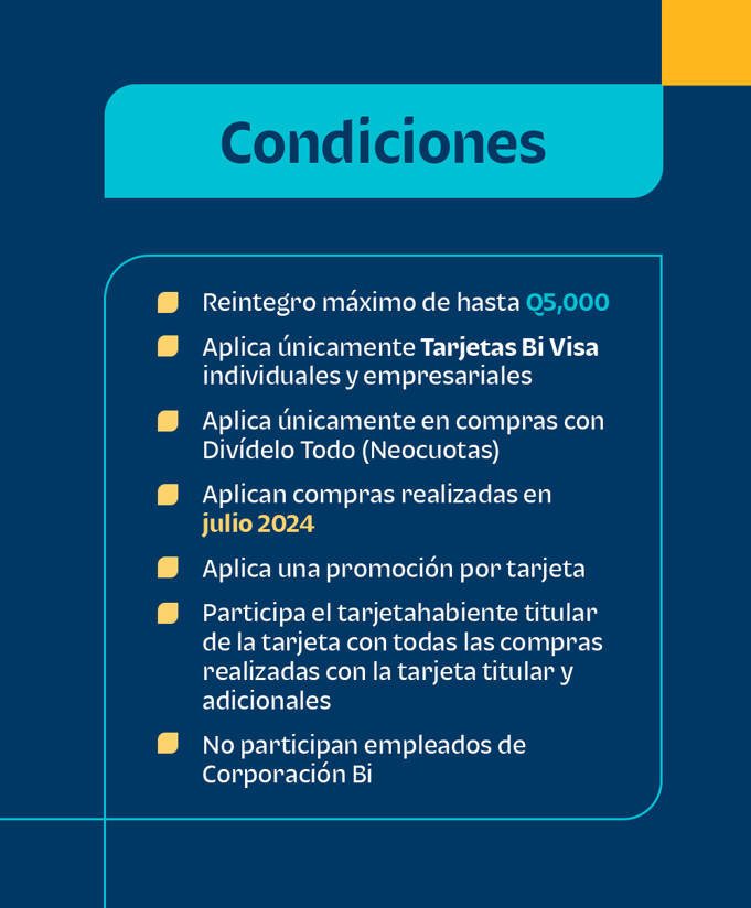 Conoce los términos y condiciones para participar