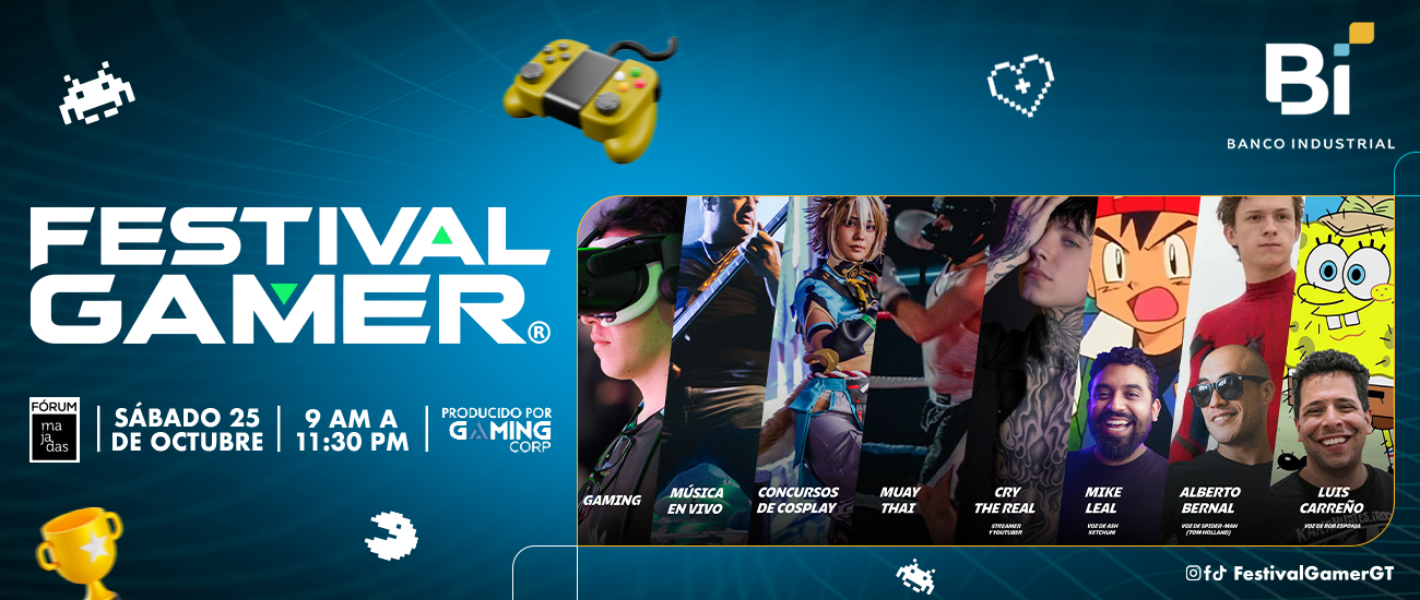 2 Banner Festival Gamer 2 Banner Festival Gamer