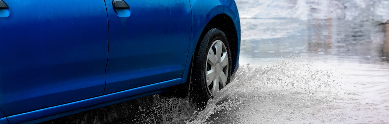 Prepara tu auto para la lluvia 