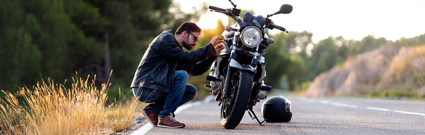 Que debo llevar en mi moto para un viaje largo -  secundaria