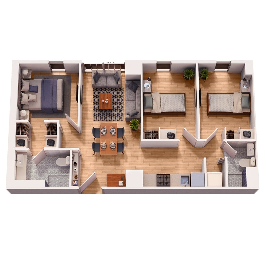 BARRIO 5 3 HABITACIONES 