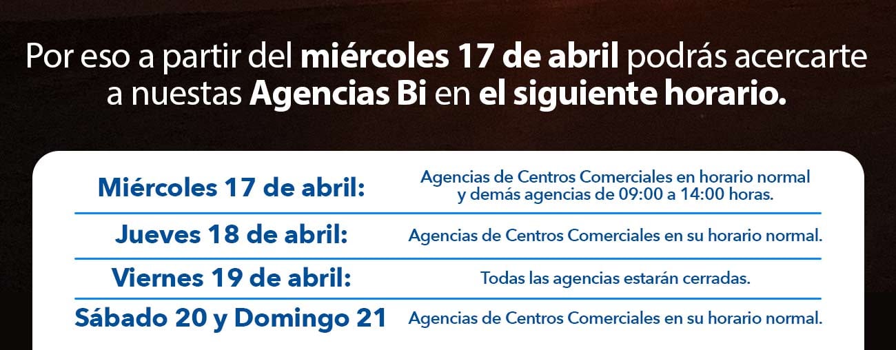 Semana Santa Banco Industrial