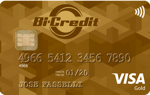 Tarjeta de Crédito Bi-Credit Visa Premier