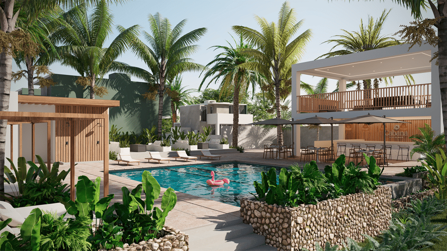 VILLA DE 3 HABITACIONES 