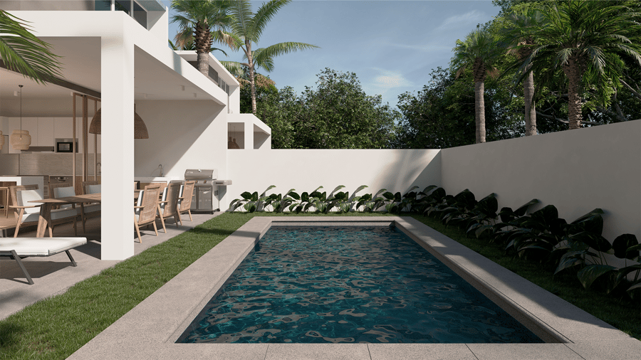 VILLA DE 3 HABITACIONES 