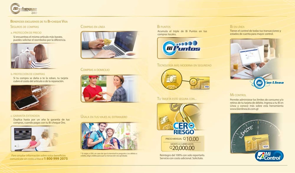 Bi-cheque Oro - Banco Industrial