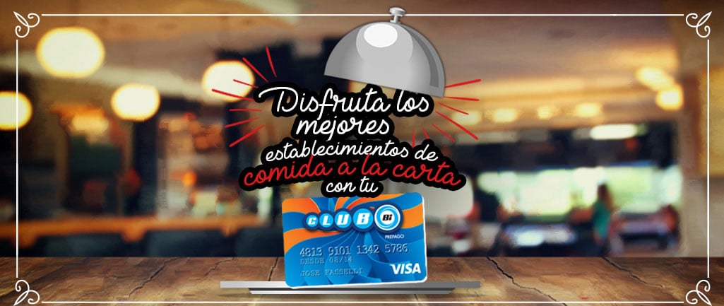 Mes de comida a la carta - Club Bi Mes de comida a la carta - Club Bi