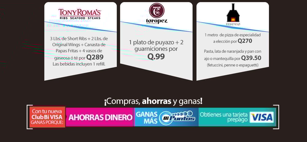 Mes de comida a la carta - Club Bi Mes de comida a la carta - Club Bi