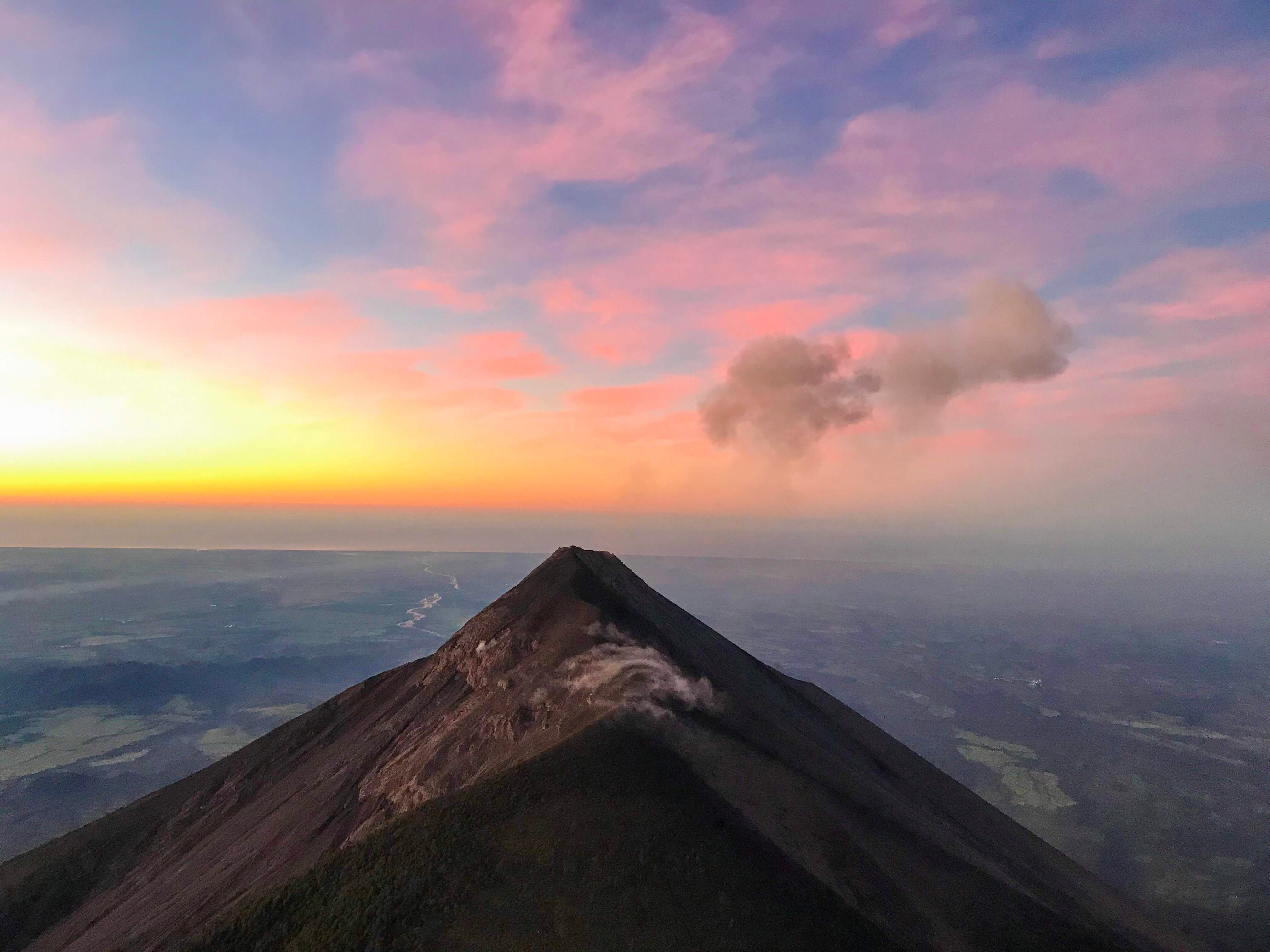 Volcán Acatenango, una aventura a más de 3,900 metros de altura