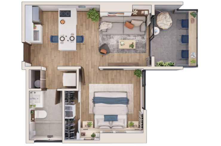 DEPARTAMENTO ALBAHACA 