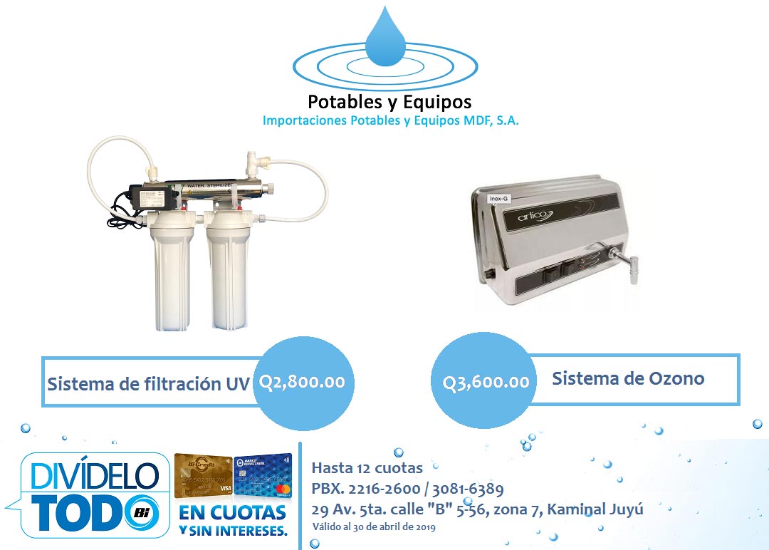 POTABLES Y EQUIPOS