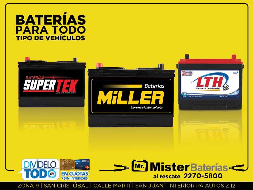 MISTER BATERIAS