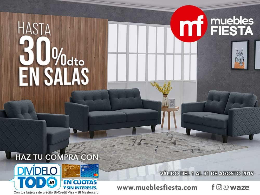 MUEBLES FIESTA SALAS