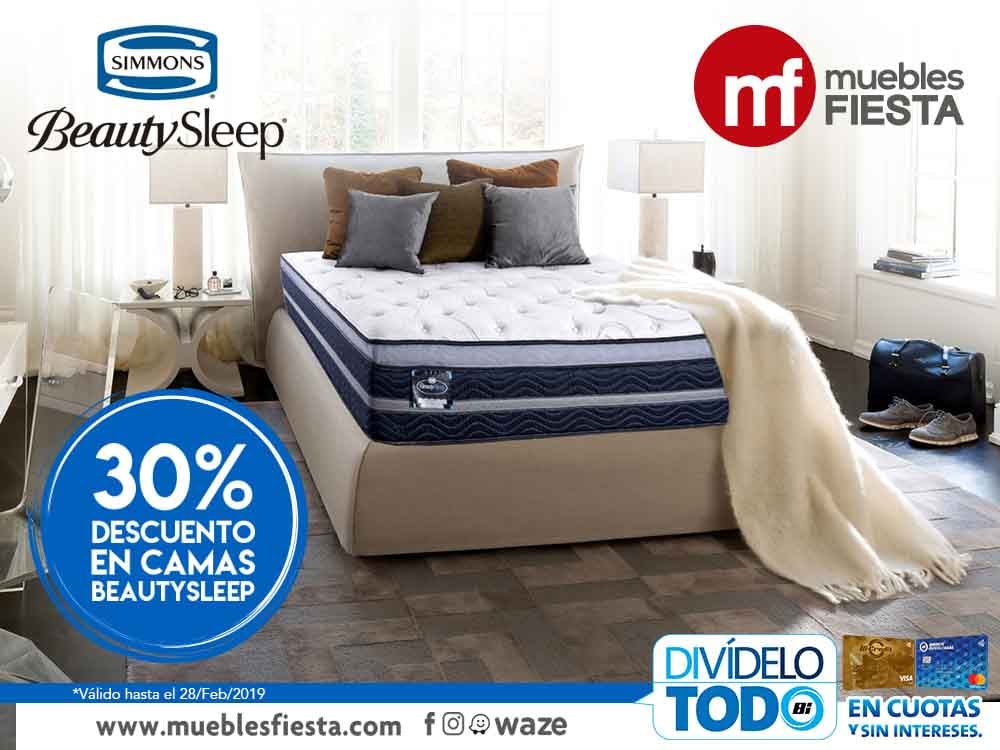 MUEBLES FIESTA CAMAS