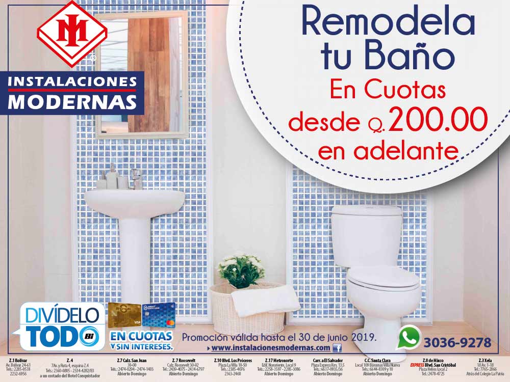 INSTALACIONES MODERNAS