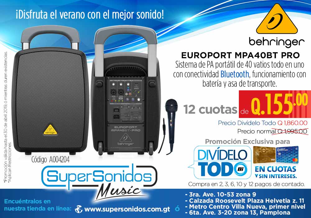SUPER SONIDOS BOCINA