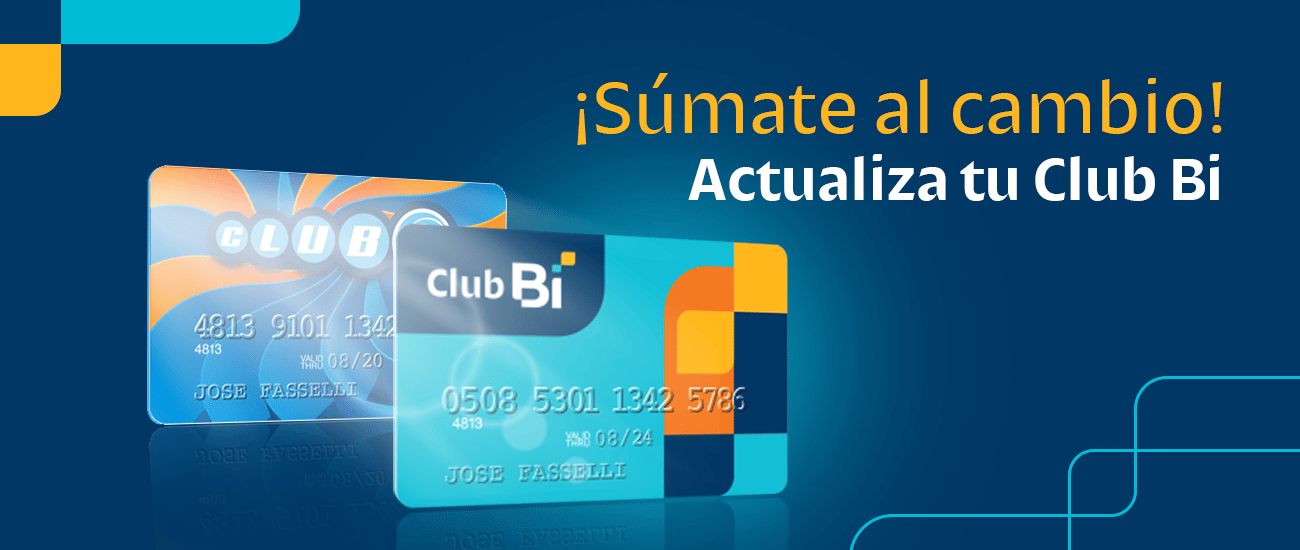 portada  GT - BM - ¡Súmate al cambio y actualiza tu tarjeta Club Bi!
