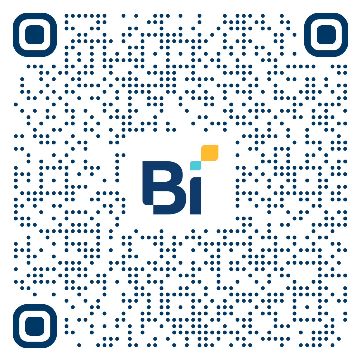 QR code for scanning and navigate to view on mobile